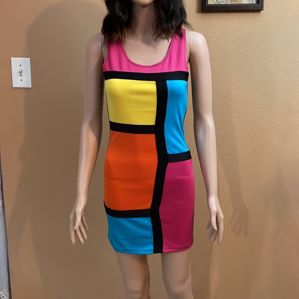 Multicolor Dress - Picture 4 of 11